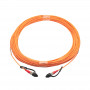 Akyga AK-FC-02 FC to FC Simplex Fibre Optic Patch Cable, 30 m, Orange