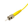 Akyga AK-FC-03 ST to ST Simplex Single-Mode Fibre Optic Patch Cable, 14 m, Yellow