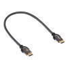 Akyga AK-HD-05S HDMI 2.1 Shielded Cable, 48 Gbps, 8K@60Hz, 4K@120Hz, 0.5 m, Black