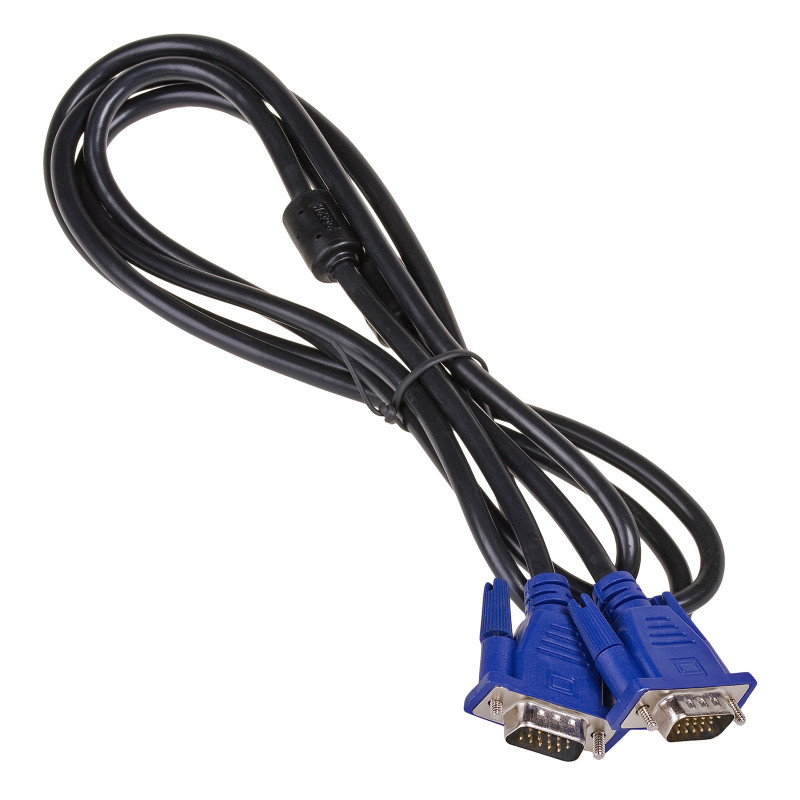 Akyga AK-AV-14 VGA (M) to VGA (M) Cable, D-Sub 15-pin, 5 m, Black
