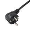 Akyga AK-NB-01A Notebook Power Cord CEE 7/7 to IEC C5 (Cloverleaf), 3x 0.5 mm², 1.5 m, Black