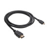 Akyga AK-HD-15R HDMI to Micro HDMI Cable v1.4, 1.5 m, Black