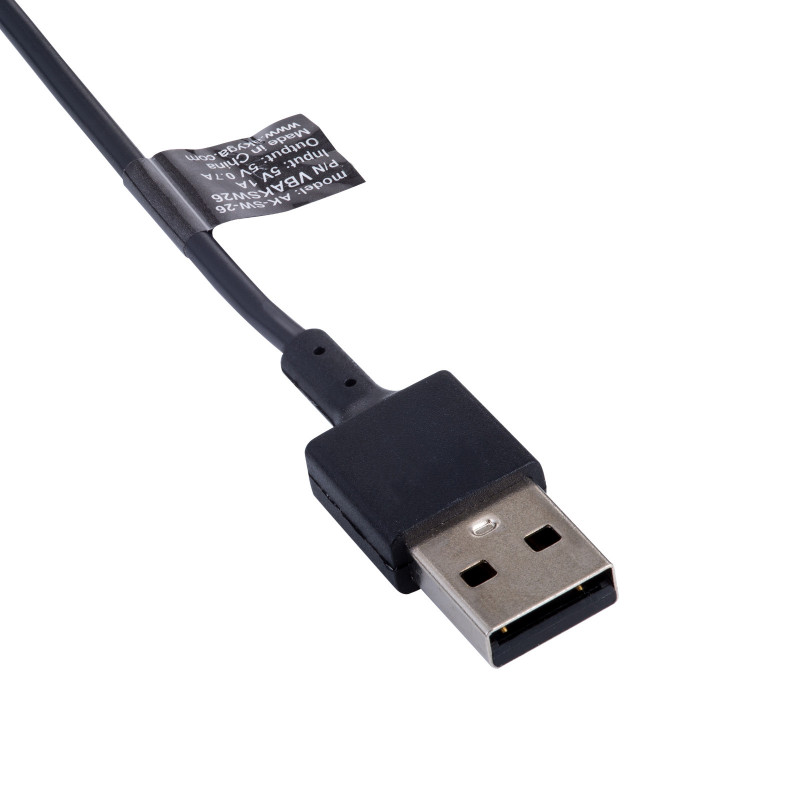 Akyga AK-SW-26 Magnetic Charging Stand for Fitbit Versa 3 / Sense, USB-A, 1 m