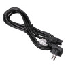 Akyga AK-NB-10C Notebook Power Cord CEE 7/7 to IEC C5, 3x 0.75 mm² Copper, 3 m, Black