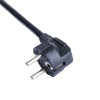Akyga AK-NB-10C Notebook Power Cord CEE 7/7 to IEC C5, 3x 0.75 mm² Copper, 3 m, Black