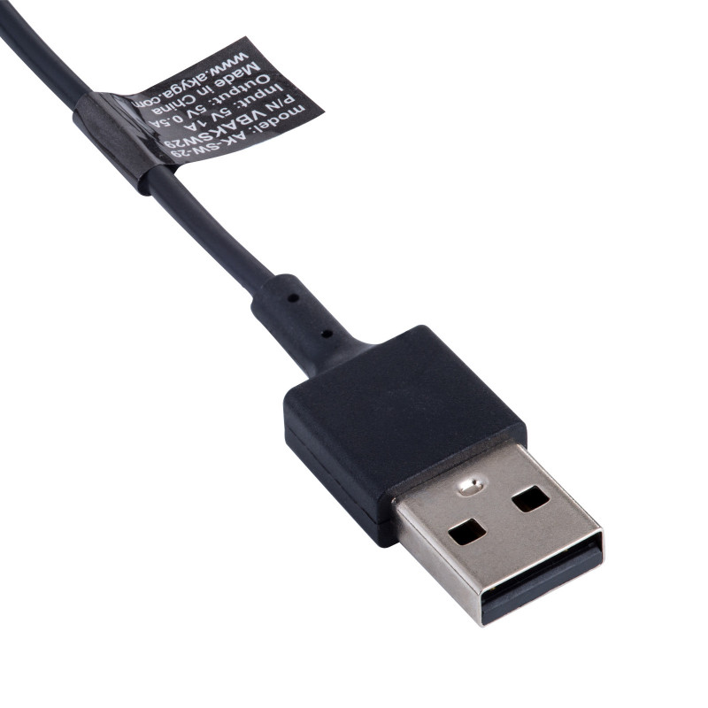 Akyga AK-SW-29 Charging Cable for Fitbit Charge 3 / 4, USB-A, 1 m