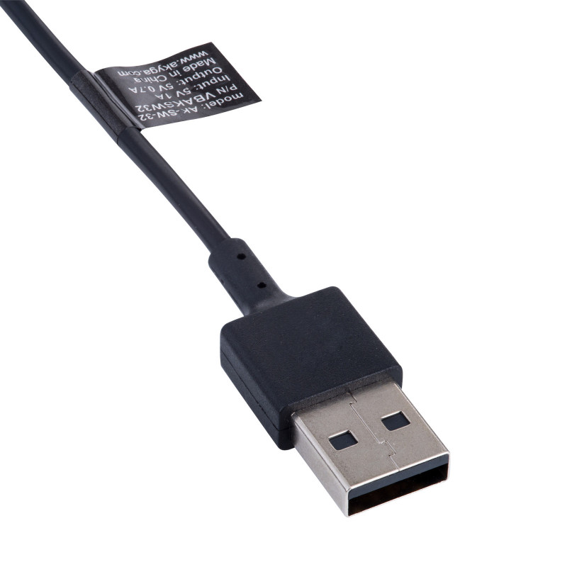 Akyga AK-SW-32 Magnetic Charging Cable for Fitbit Inspire / Inspire HR / ACE 2, USB, 1 m