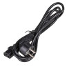 Akyga AK-PC-06C Power Cable CEE 7/7 (Schuko) to IEC C13, Copper 3 x 1 mm², 3 m, Black