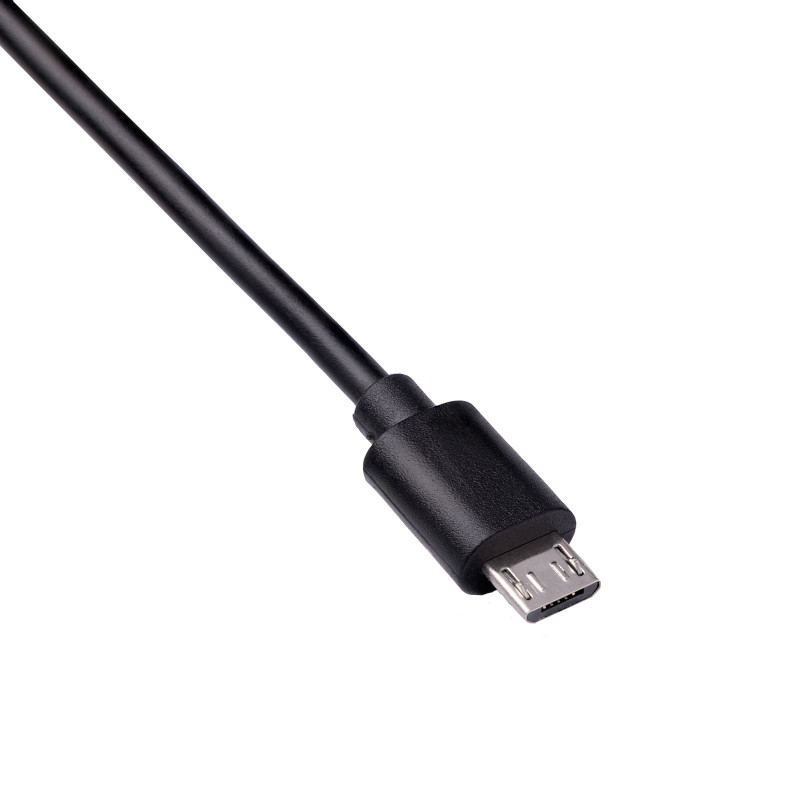 Akyga AK-USB-01 USB 2.0 Cable USB-A (M) to Micro USB-B (M), 1.8 m, Black