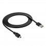 Akyga AK-USB-03 USB 2.0 Cable USB-A (M) to Mini USB-B 5-pin (M), 1.8 m, Black