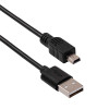 Akyga AK-USB-03 USB 2.0 Cable USB-A (M) to Mini USB-B 5-pin (M), 1.8 m, Black