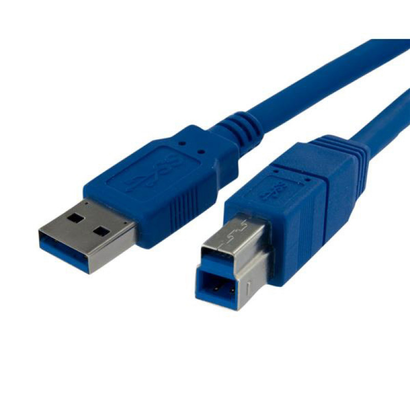 Akyga AK-USB-09 USB 3.0 Printer Cable USB-A (M) to USB-B (M), 1.8 m, Black