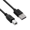Akyga AK-USB-12 USB 2.0 Printer Cable USB-A (M) to USB-B (M), 3 m, Black