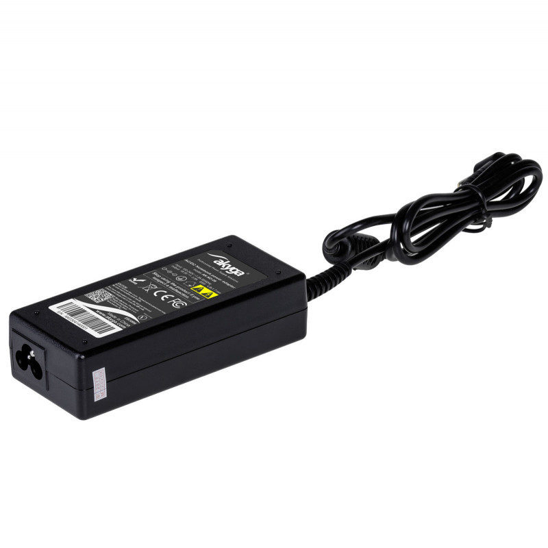 Akyga AK-ND-09 Laptop Power Adapter 18.5 V, 65 W, 4.8 x 1.7 mm, 1.2 m, for HP