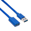 Akyga AK-USB-10 USB 3.0 Extension Cable USB-A Male to Female, 1.8 m, Black