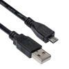 Akyga AK-USB-21 USB 2.0 Cable USB-A (M) to Micro USB-B (M), 1 m, Black