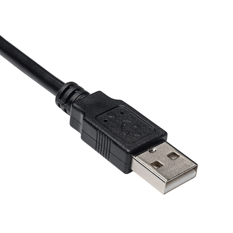 Akyga AK-USB-21 USB 2.0 Cable USB-A (M) to Micro USB-B (M), 1 m, Black