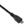Akyga AK-USB-21 USB 2.0 Cable USB-A (M) to Micro USB-B (M), 1 m, Black