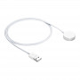Akyga AK-SW-44 Charging Cable for Apple Watch Ultra 2 / Series 9/8/7/6/5/4/3/2/1, Aluminium Alloy, USB, 1 m, White