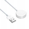 Akyga AK-SW-44 Charging Cable for Apple Watch Ultra 2 / Series 9/8/7/6/5/4/3/2/1, Aluminium Alloy, USB, 1 m, White