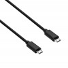 Akyga AK-USB-17 USB 2.0 Cable Micro USB-B (M) to Micro USB-B (M), 0.6 m, Black