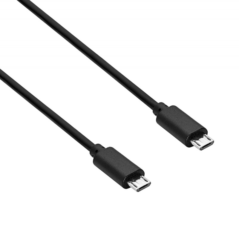 Akyga AK-USB-17 USB 2.0 Cable Micro USB-B (M) to Micro USB-B (M), 0.6 m, Black