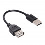 Akyga AK-USB-23 USB 2.0 Extension Cable USB-A (M) to USB-A (F), 15 cm, Black
