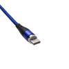 Akyga AK-USB-42 USB-A to USB-C Magnetic Cable, USB 2.0, 1 m