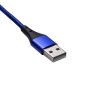 Akyga AK-USB-42 USB-A to USB-C Magnetic Cable, USB 2.0, 1 m