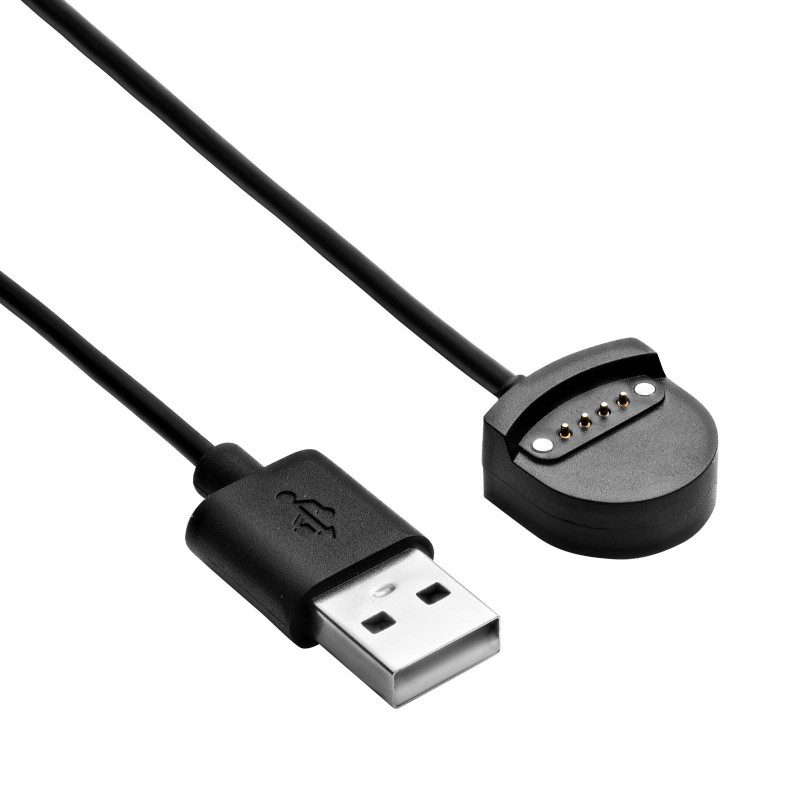 Akyga AK-SW-56 Charging Cable for Ticwatch S / E, USB-A, 1 m