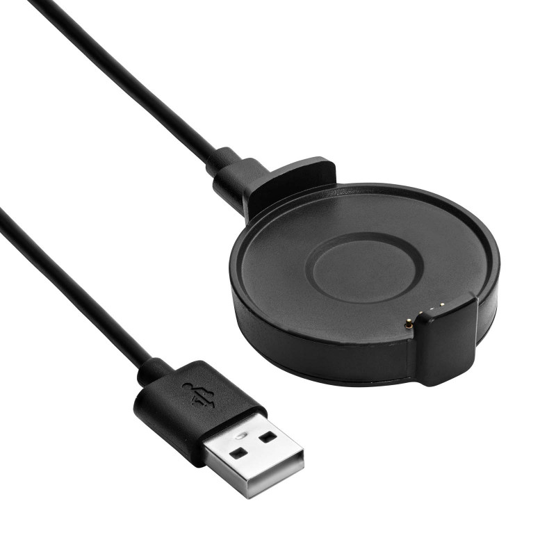 Akyga AK-SW-59 Charging Pad for Ticwatch PRO with USB-A / Micro USB-B Cable, 1 m
