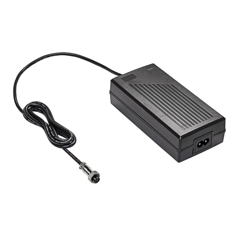 Akyga AK-EV-02 E-Bike & E-Scooter Charger for 24 V Batteries, 29.4 V / 2 A, 60 W, GX12 9 mm Female, 1 m