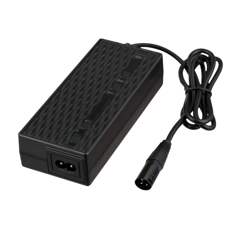 Akyga AK-EV-03 E-Bike & E-Scooter Charger for 36 V Batteries, 42 V / 2 A, 84 W, XLR 3-pin Male, 1 m