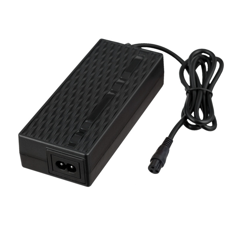 Akyga AK-EV-05 E-Bike Charger for 48 V Batteries, 54.6 V / 2 A, 110 W, GX16 12 mm Female, 1 m