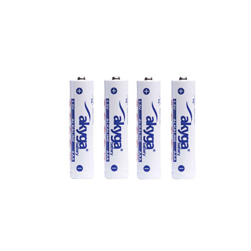 Akyga AKY1971 AAA LR03 Alkaline Battery 1.5 V 1300 mAh, 4 pcs (Blister)