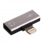 Akyga AK-AD-64 Adapter Lightning (m) to 2x Lightning (f), Silver