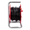 Brennenstuhl Akyga AK-CR-08 Extension Cable Reel, 4 Sockets, IP20, 25 m, Red
