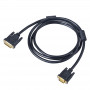 Akyga AK-AV-03 DVI-I 24+5 Male to VGA Male Cable with Ferrite Filter, 1.8 m, Black