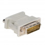 Akyga AK-AD-12 DVI-I 24+5 Male to VGA Female Adapter, White
