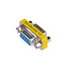 Akyga AK-AD-16 D-Sub 9-pin (F) to D-Sub 9-pin (F) RS-232 Gender Changer, Silver