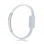 Akyga AK-AD-34 Bracelet USB Cable, micro USB-B (m) / USB-A, USB 2.0, 23 cm, White