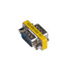 Akyga AK-AD-17 D-Sub 9-pin (M) to D-Sub 9-pin (M) RS-232 Gender Changer, Silver
