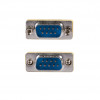 Akyga AK-AD-17 D-Sub 9-pin (M) to D-Sub 9-pin (M) RS-232 Gender Changer, Silver