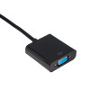 Akyga AK-AD-42 HDMI (M) to VGA (F) Adapter Cable, Full HD, 15 cm
