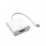 Akyga AK-AD-53 USB-C (M) to HDMI (F) Adapter Cable, 4K, 15 cm