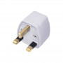 Akyga AK-AD-59 Travel Plug Adapter US / AU / EU to UK, 250 V, 10 A, White