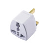 Akyga AK-AD-59 Travel Plug Adapter US / AU / EU to UK, 250 V, 10 A, White