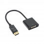 Akyga AK-AD-58 DisplayPort (M) to DVI-I 24+5 (F) Adapter Cable, 20 cm