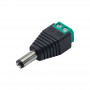 Akyga AK-SC-16 DC 5.5 x 2.1 mm (M) Connector with Screw Terminals for UTP Cable, CCTV