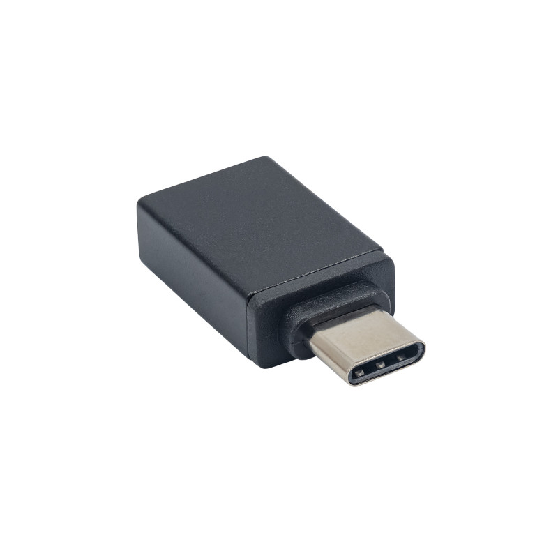 Akyga AK-AD-54 USB-C (M) to USB-A 3.0 (F) OTG Adapter, Black